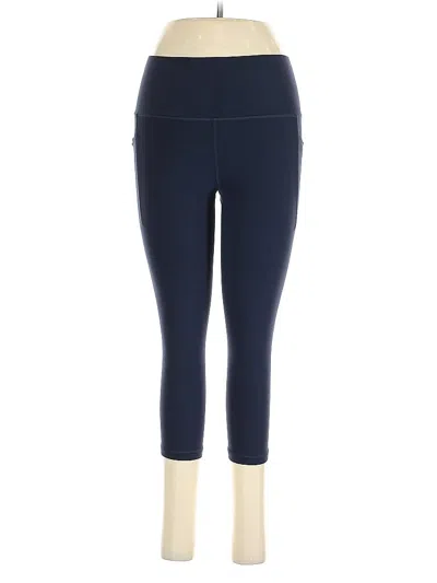 Pre-owned Athleta Active Pants In Blue