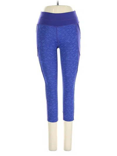 Pre-owned Athleta Active Pants In Blue