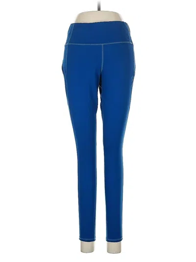 Pre-owned Athleta Active Pants In Blue