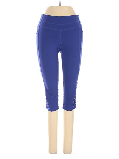 Pre-owned Athleta Active Pants In Blue