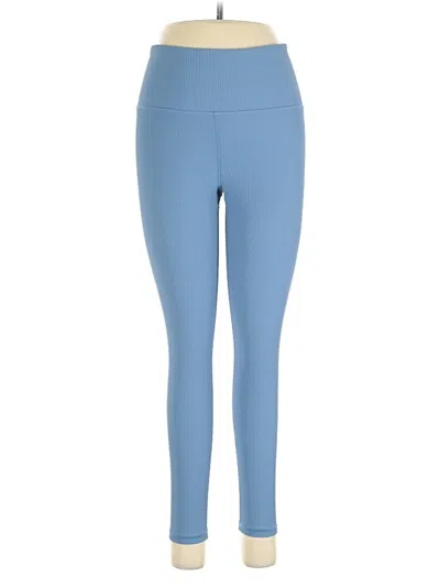 Pre-owned Athleta Active Pants In Blue