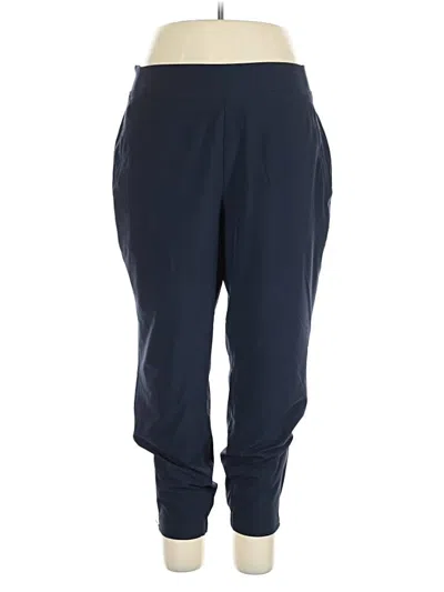 Pre-owned Athleta Active Pants In Blue