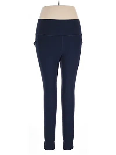 Pre-owned Athleta Active Pants In Blue