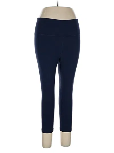 Pre-owned Athleta Active Pants In Blue