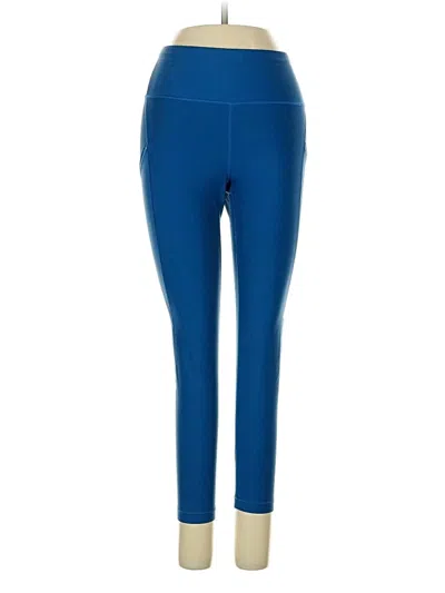 Pre-owned Athleta Active Pants In Blue