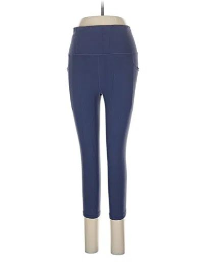 Pre-owned Athleta Active Pants In Blue