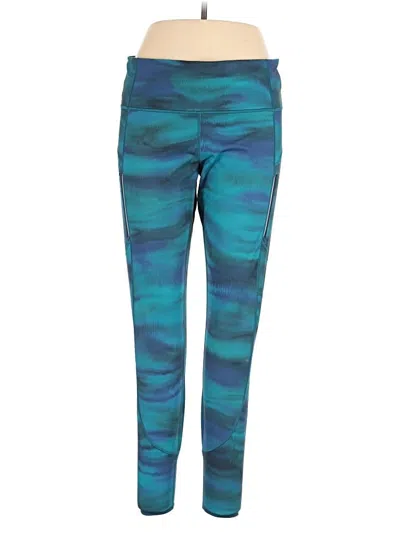 Pre-owned Athleta Active Pants In Blue