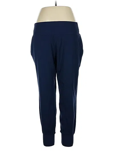 Pre-owned Athleta Active Pants In Blue