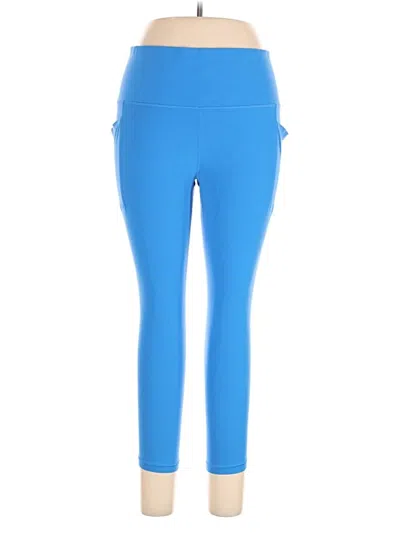 Pre-owned Athleta Active Pants In Blue