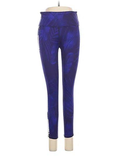 Pre-owned Athleta Active Pants In Blue