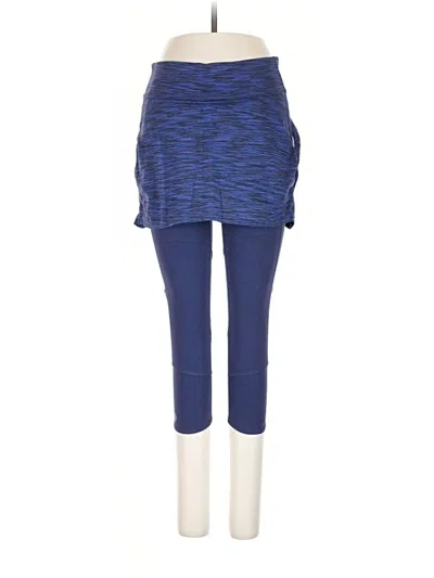 Pre-owned Athleta Active Pants In Blue
