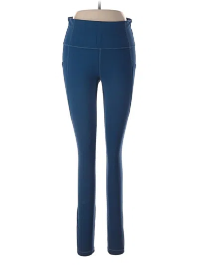 Pre-owned Athleta Active Pants In Blue