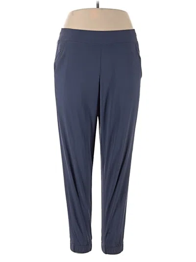 Pre-owned Athleta Active Pants In Blue