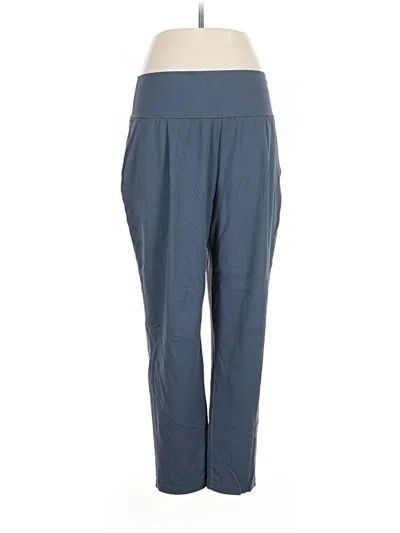 Pre-owned Athleta Active Pants In Blue