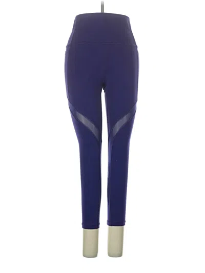 Pre-owned Athleta Active Pants In Blue