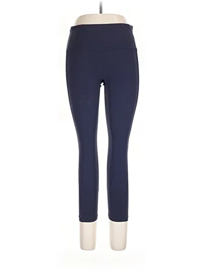 Pre-owned Athleta Active Pants In Blue