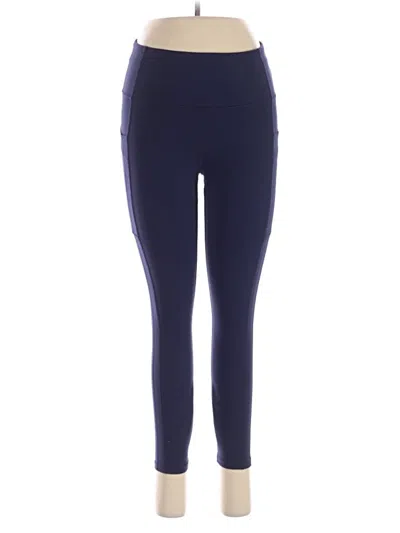 Pre-owned Athleta Active Pants In Blue