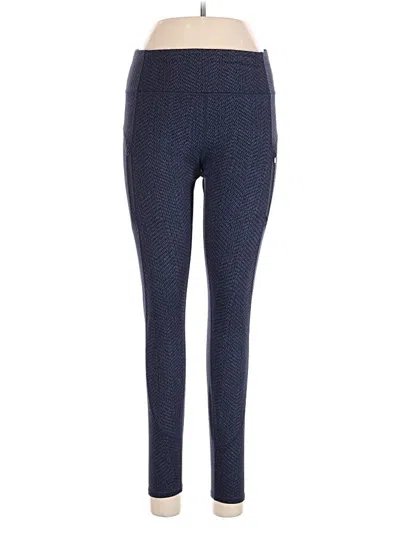 Pre-owned Athleta Active Pants In Blue