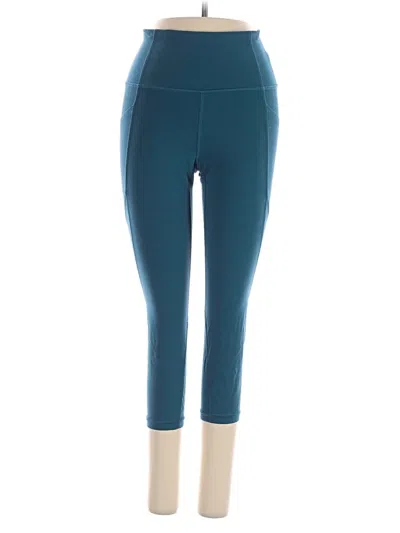 Pre-owned Athleta Active Pants In Blue
