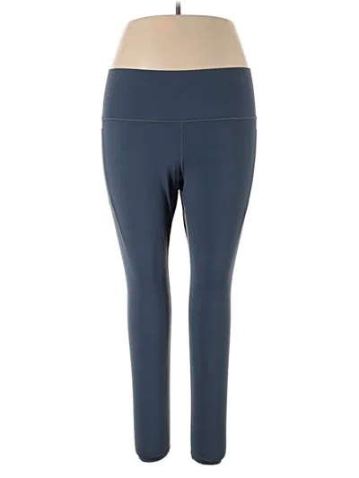 Pre-owned Athleta Active Pants In Blue