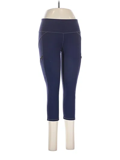 Pre-owned Athleta Active Pants In Blue