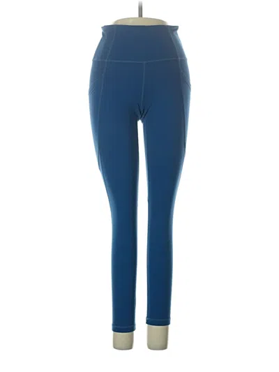 Pre-owned Athleta Active Pants In Blue
