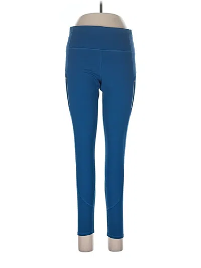 Pre-owned Athleta Active Pants In Blue