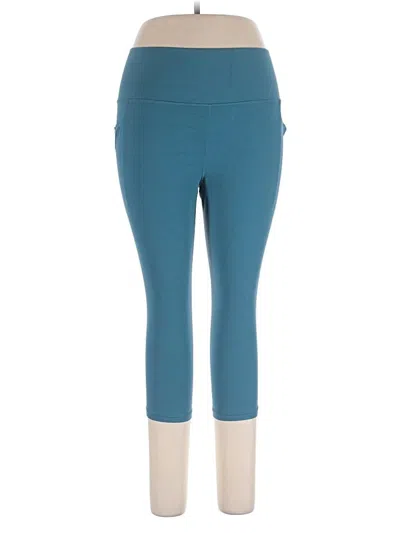Pre-owned Athleta Active Pants In Blue