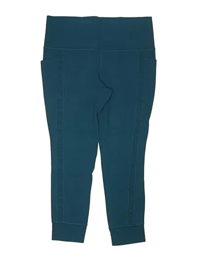 Pre-owned Athleta Kids' Active Pants In Blue