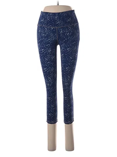 Pre-owned Athleta Active Pants In Blue