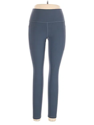 Pre-owned Athleta Active Pants In Blue