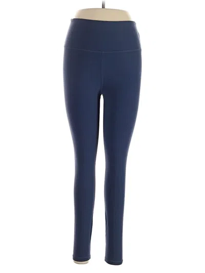 Pre-owned Athleta Active Pants In Blue