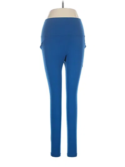 Pre-owned Athleta Active Pants In Blue