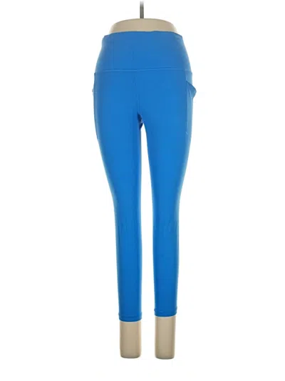 Pre-owned Athleta Active Pants In Blue