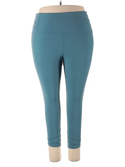Pre-owned Athleta Active Pants In Blue