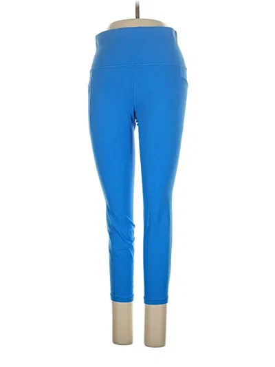 Pre-owned Athleta Active Pants In Blue