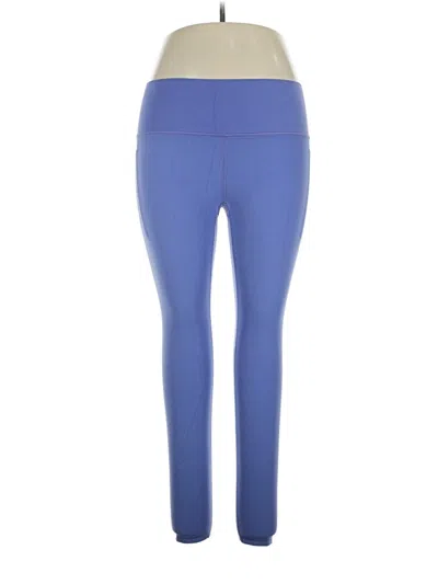 Pre-owned Athleta Active Pants In Blue