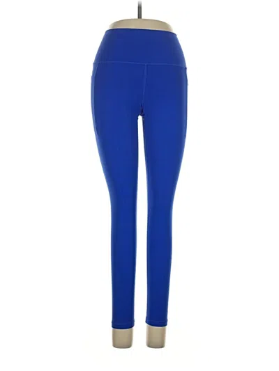 Pre-owned Athleta Active Pants In Blue