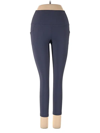 Pre-owned Athleta Active Pants In Blue