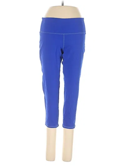 Pre-owned Athleta Active Pants In Blue