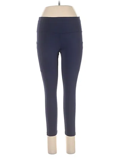 Pre-owned Athleta Active Pants In Blue