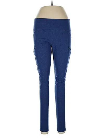 Pre-owned Athleta Active Pants In Blue