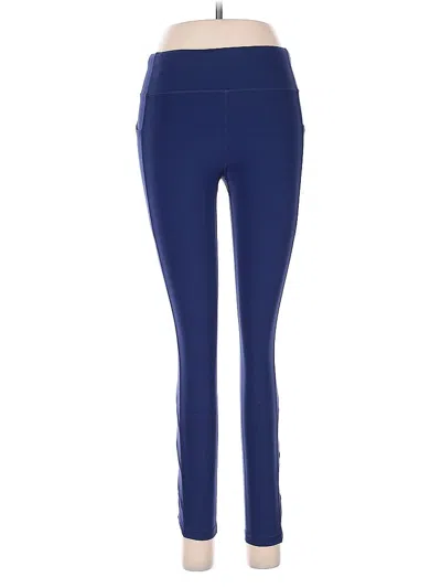Pre-owned Athleta Active Pants In Blue