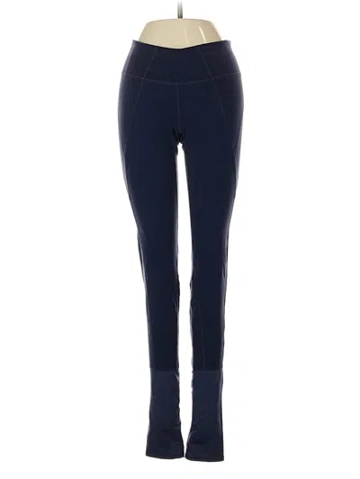 Pre-owned Athleta Active Pants In Blue