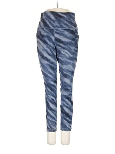Pre-owned Athleta Active Pants In Blue