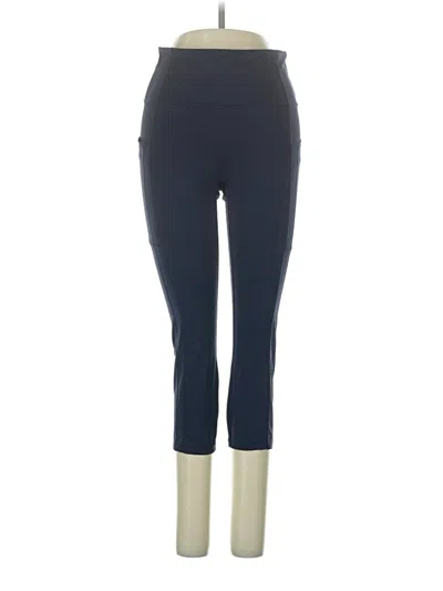 Pre-owned Athleta Active Pants In Blue