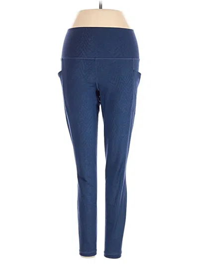 Pre-owned Athleta Active Pants In Blue