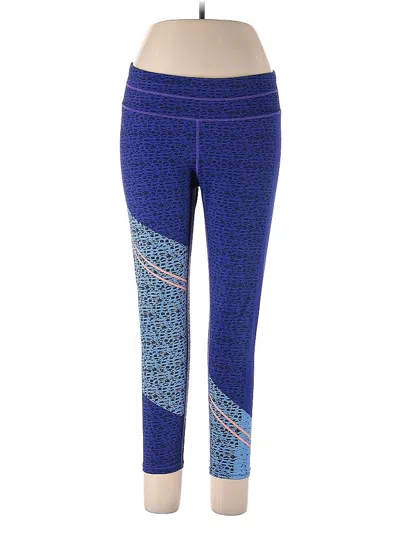 Pre-owned Athleta Active Pants In Blue