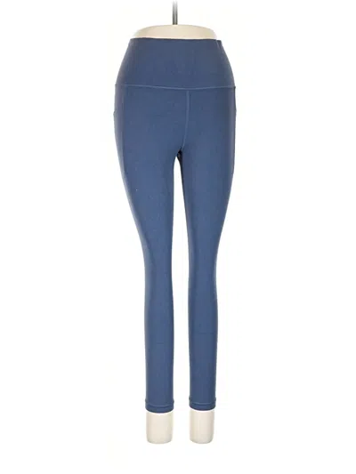 Pre-owned Athleta Active Pants In Blue