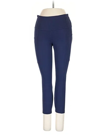 Pre-owned Athleta Active Pants In Blue